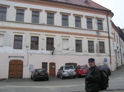 Min följeslagare på vägen till gruvmuseet.